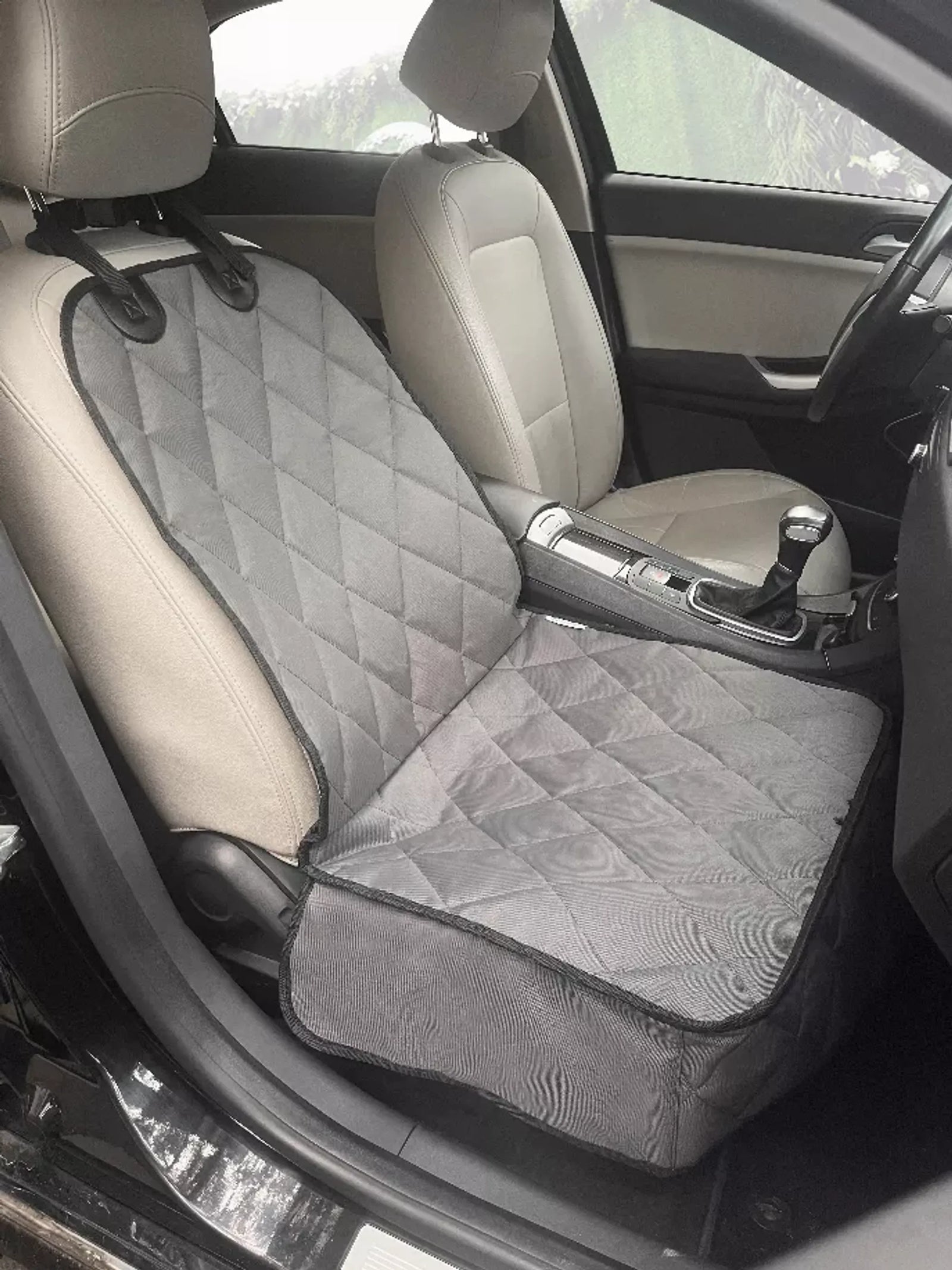 GOOPAWS Waterproof Front Car Seat Cover for Dogs | Pet Car Seat Protector | Morvillo