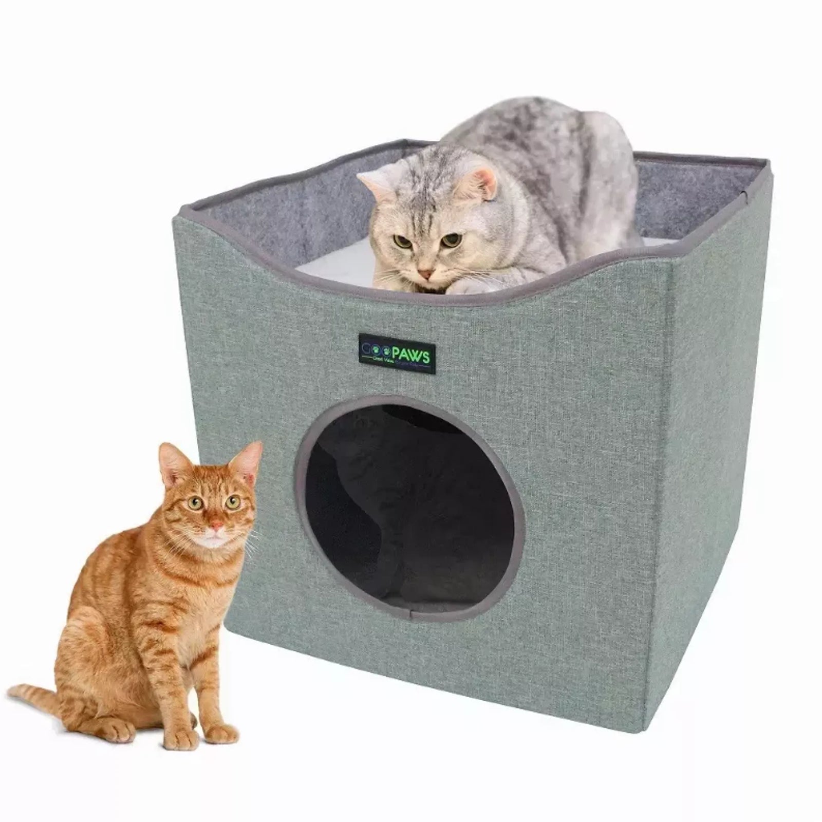 Foldable Cat Condo & Cave Bed for Cats | JESPET | Morvillo