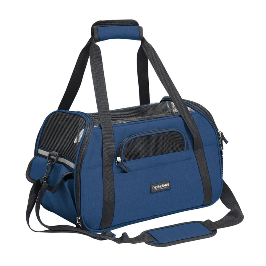 Soft-Sided Pet Carrier Bag for Small Dogs & Cats | Morvillo