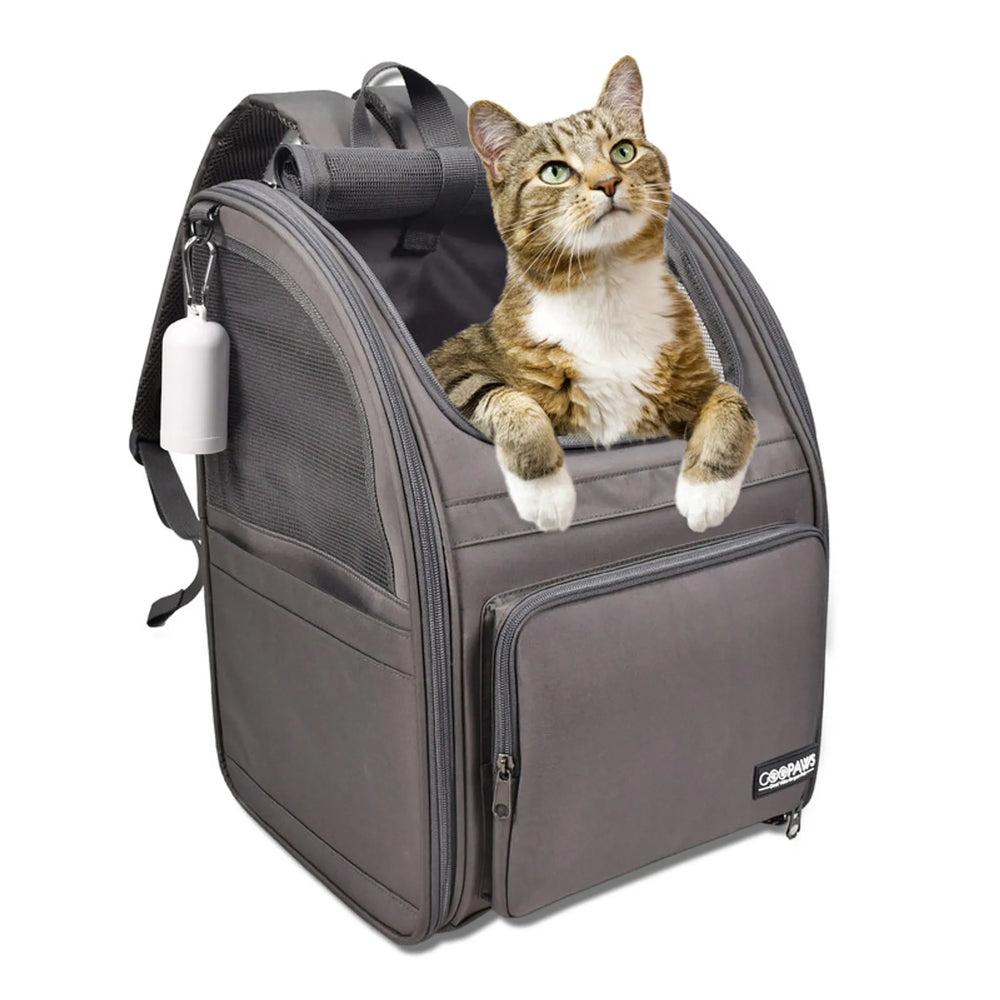GOOPAWS Pet Backpack Carrier for Small Dogs & Cats | Morvillo