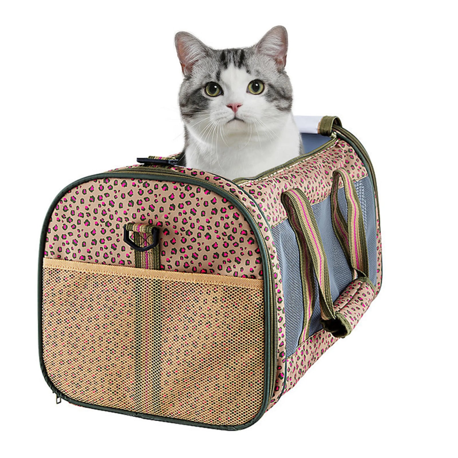 GOOPAWS Airline Approved Pet Carrier for Dogs & Cats | Travel Carrier Bag | Morvillo