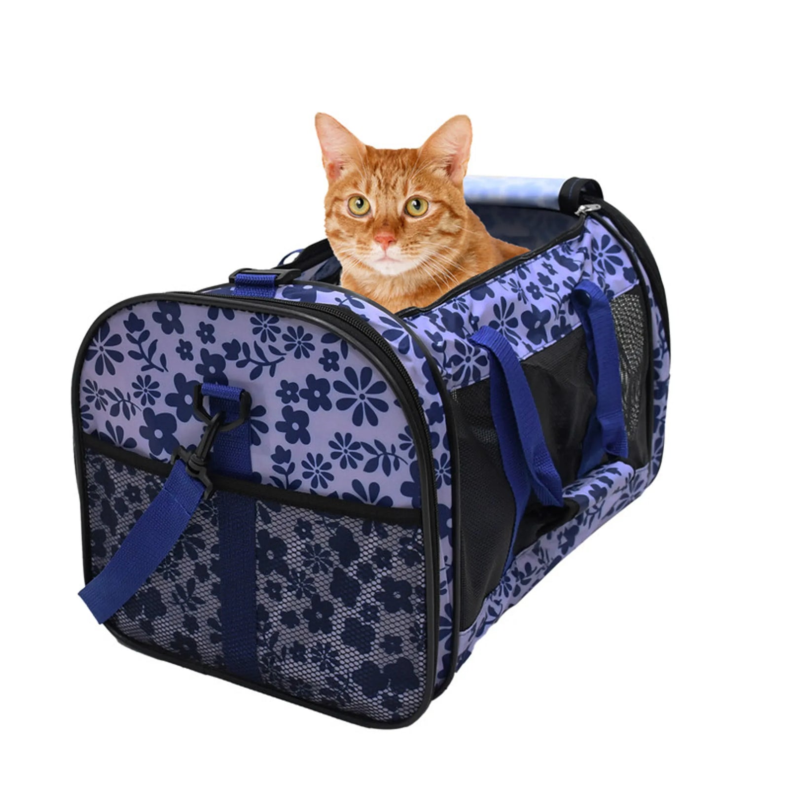 GOOPAWS Airline Approved Pet Carrier for Dogs & Cats | Travel Carrier Bag | Morvillo
