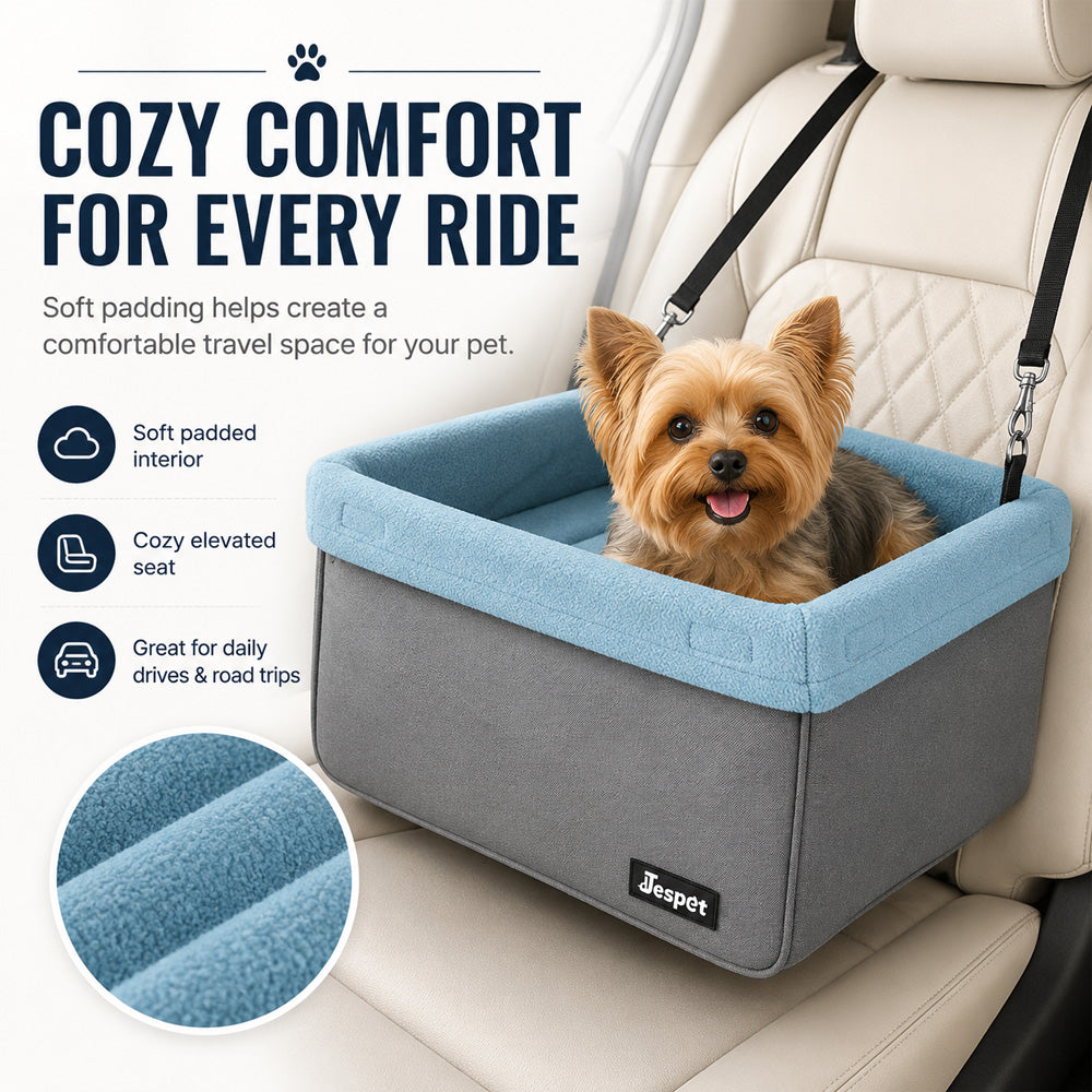JESPET & GOOPAWS Dog Booster Seat for small dogs