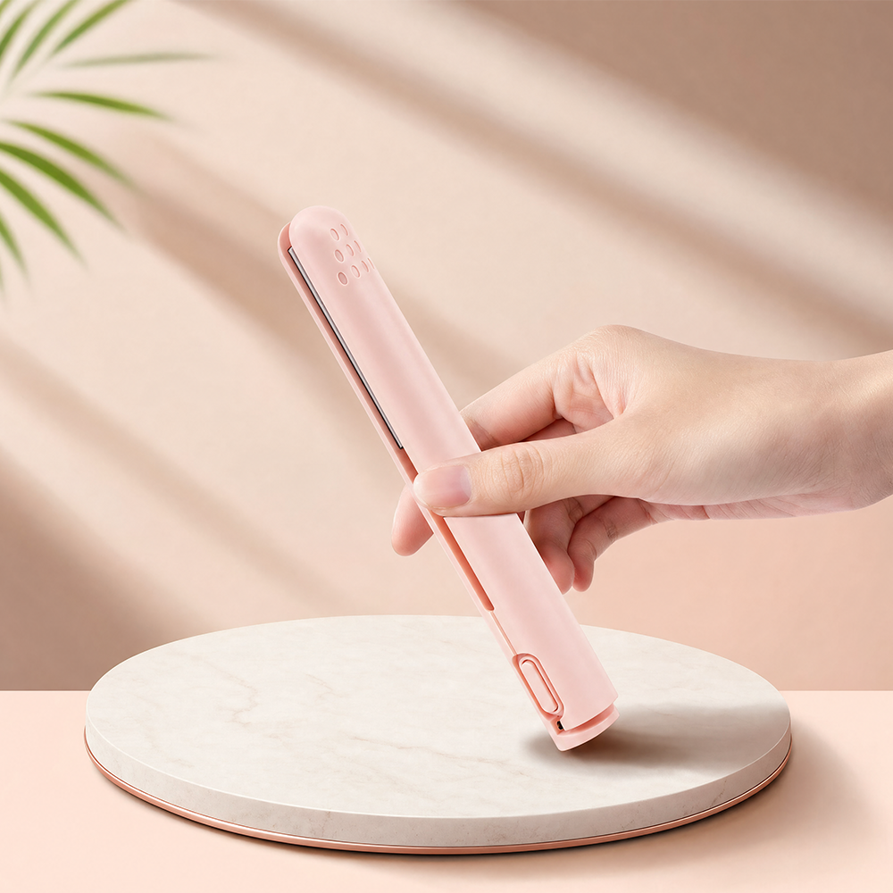 Mini 2-in-1 Travel Curling Iron