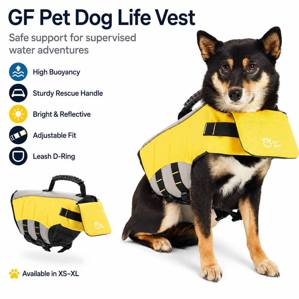 GF Pet Dog Life Vest adjustable waterproof safety vest