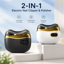 Rechargeable 2-in-1 Electric Nail Clipper & Polisher