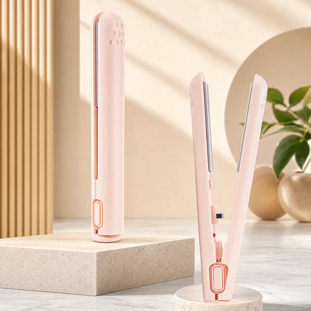 Mini 2-in-1 Travel Curling Iron