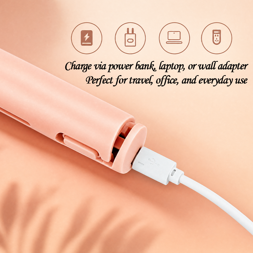 Mini 2-in-1 Travel Curling Iron