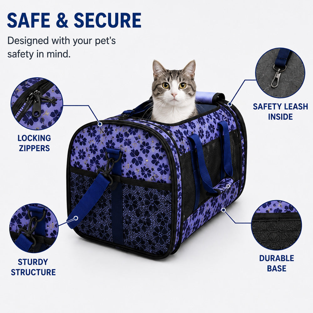 GOOPAWS Airline Approved Pet Carrier for dogs and cats