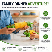 Dinosaur Corn Cob Holders – T-Rex BBQ Fun Tool