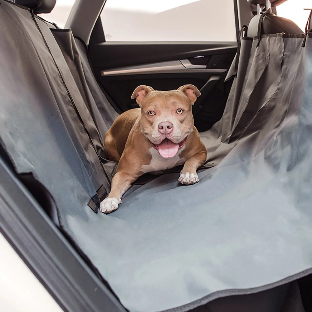 Waterproof Dog Hammock Seat Cover for Cars | Pet Back Seat Protector | Morvillo