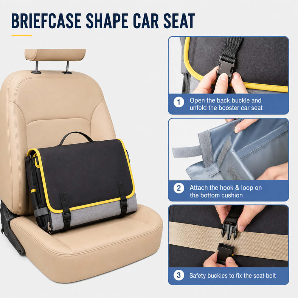 Dog Booster Car Seat for Small Dogs | Travel Safety Seat | Morvillo